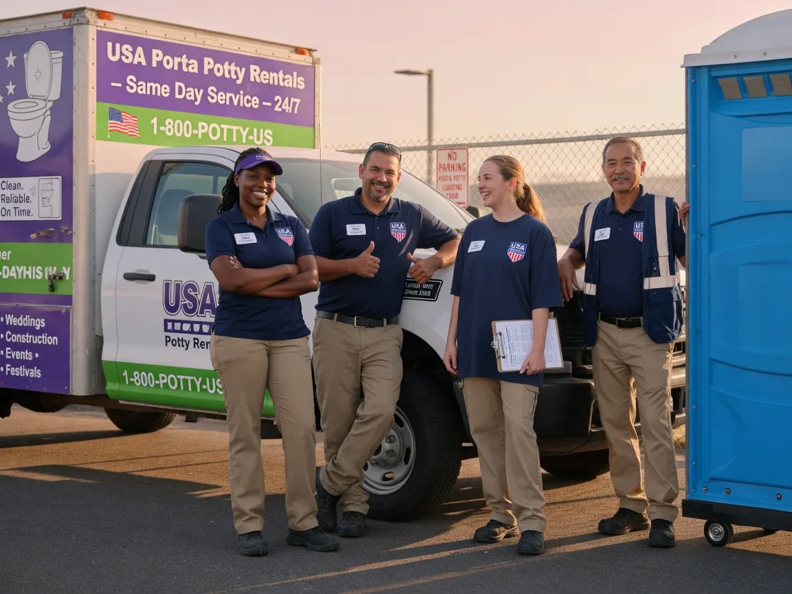 Porta Potty Rental company in Mccloud, CA